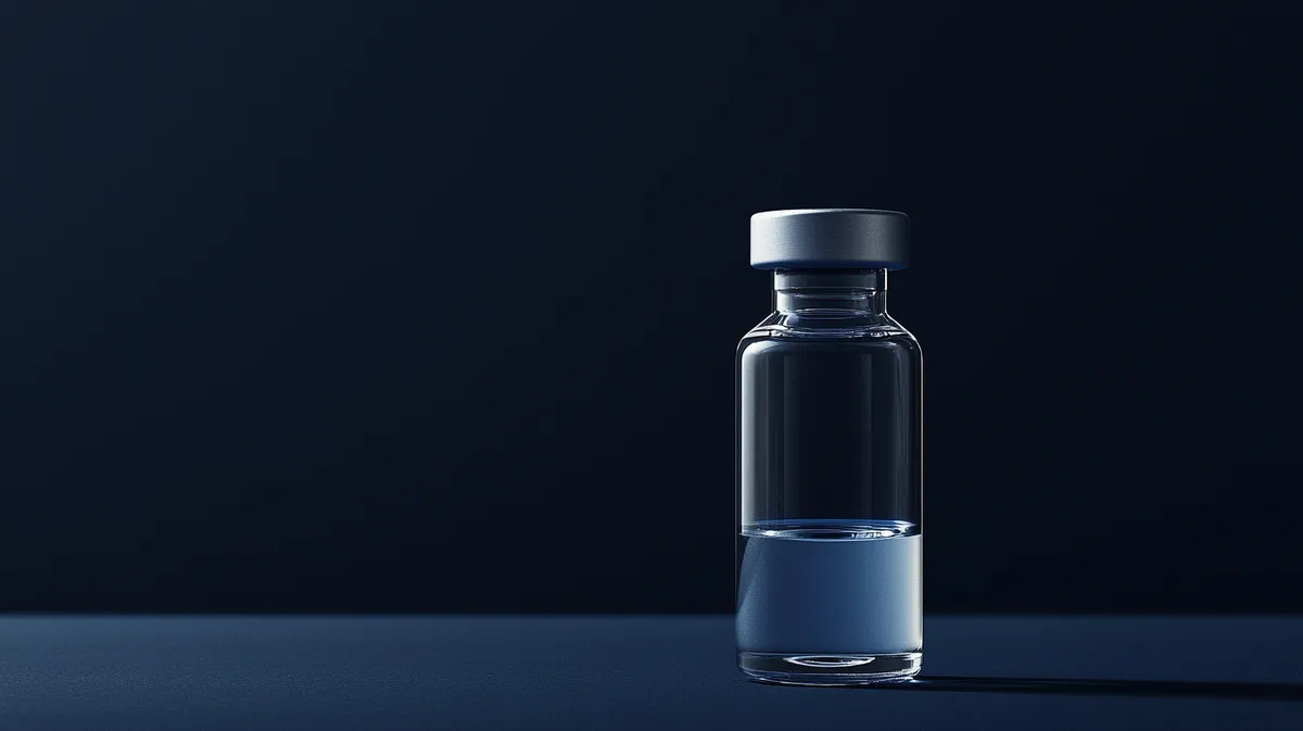 Research peptide vials